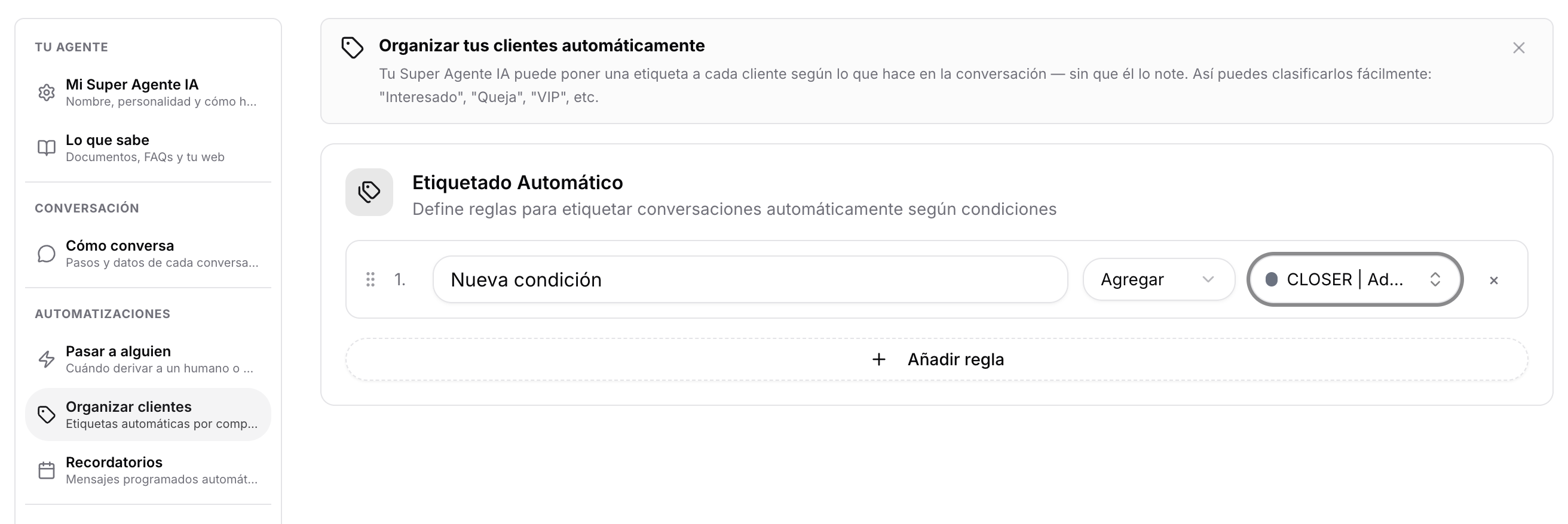 Etiquetado Automático